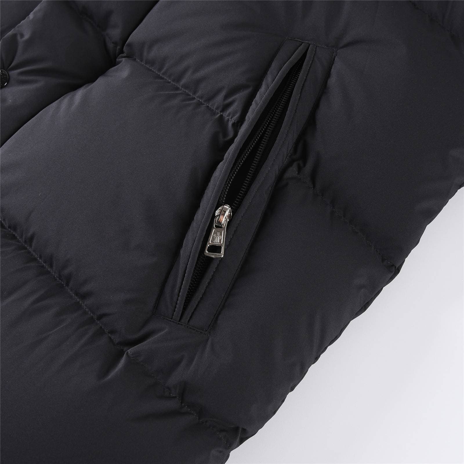 Moncler Long Down Jacket - Image 8
