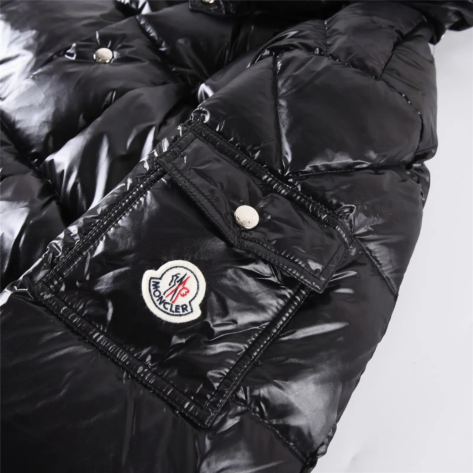 Moncler Long Down Jacket - Image 6