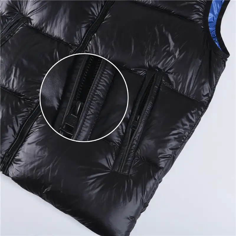 Moncler Stand Collar Vest - Image 3