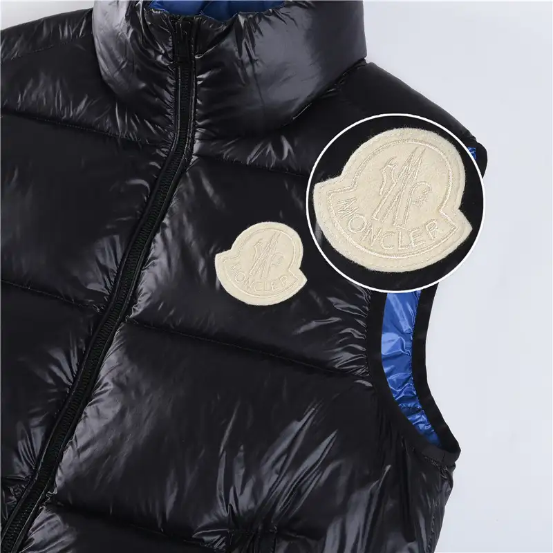 Moncler Stand Collar Vest - Image 5