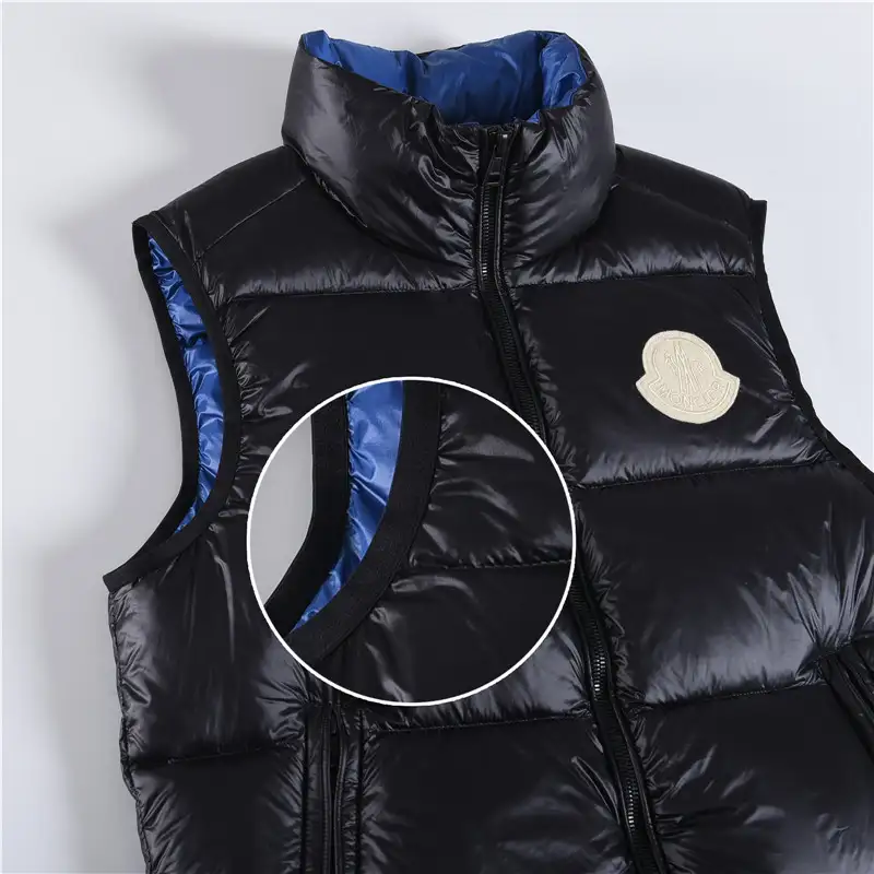 Moncler Stand Collar Vest - Image 6