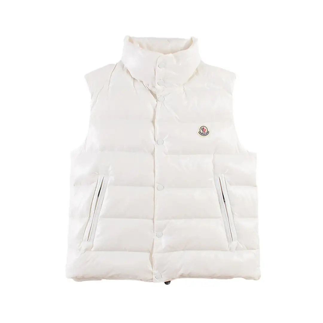 Moncler Stand Collar Vest - Image 1