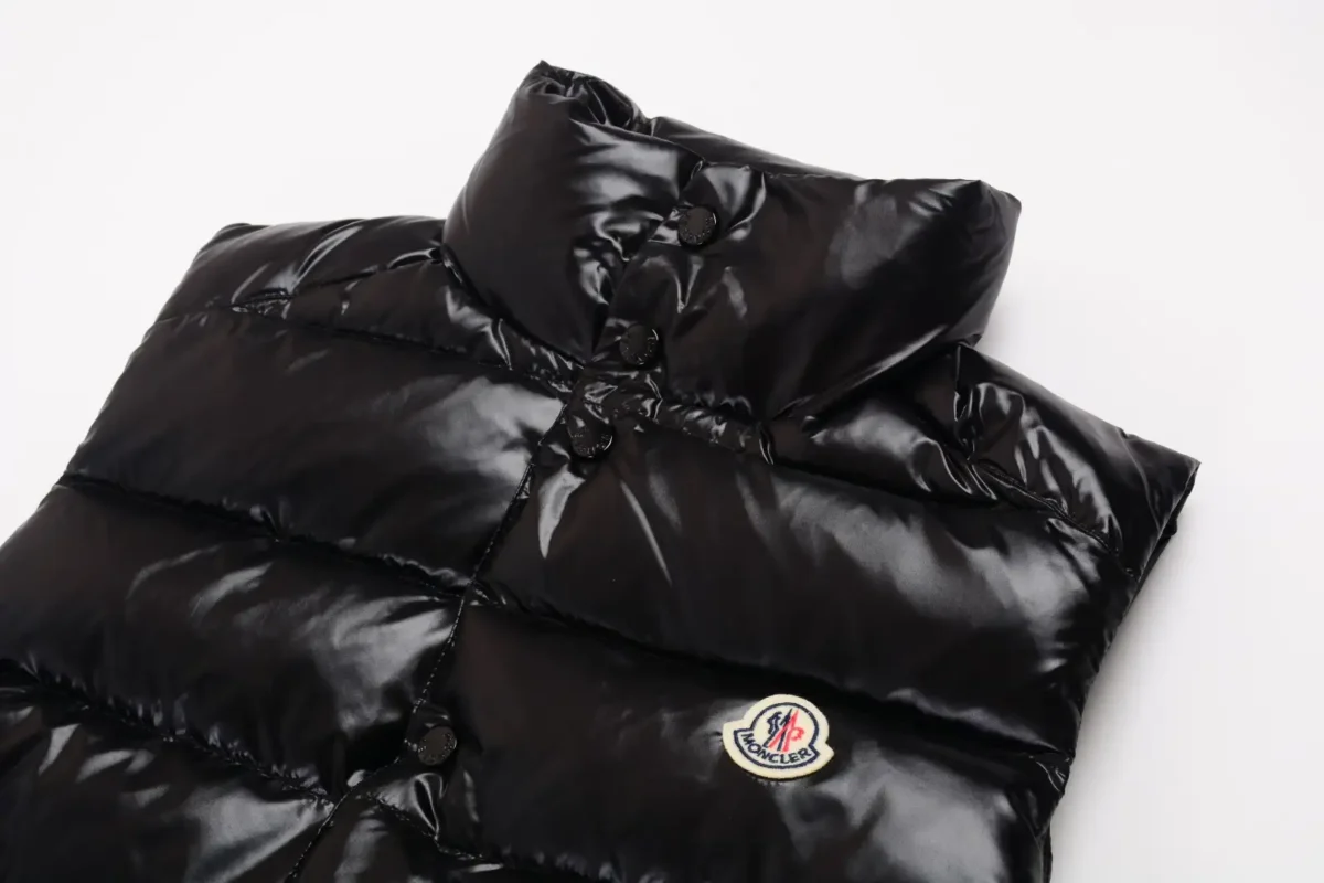 Moncler Stand Collar Vest - Image 4