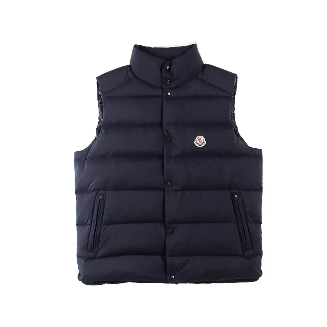 Moncler Stand Collar Vest - Image 1