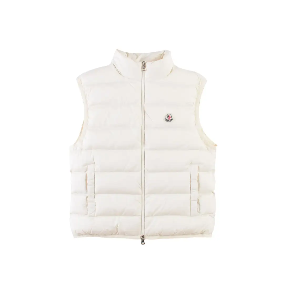 Moncler Stand Collar Vest - Image 1