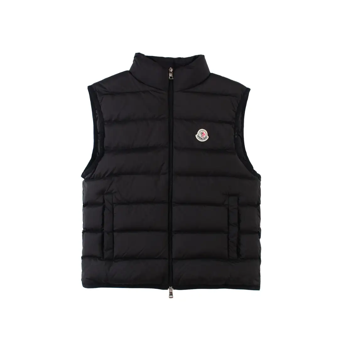 Moncler Stand Collar Vest - Image 1