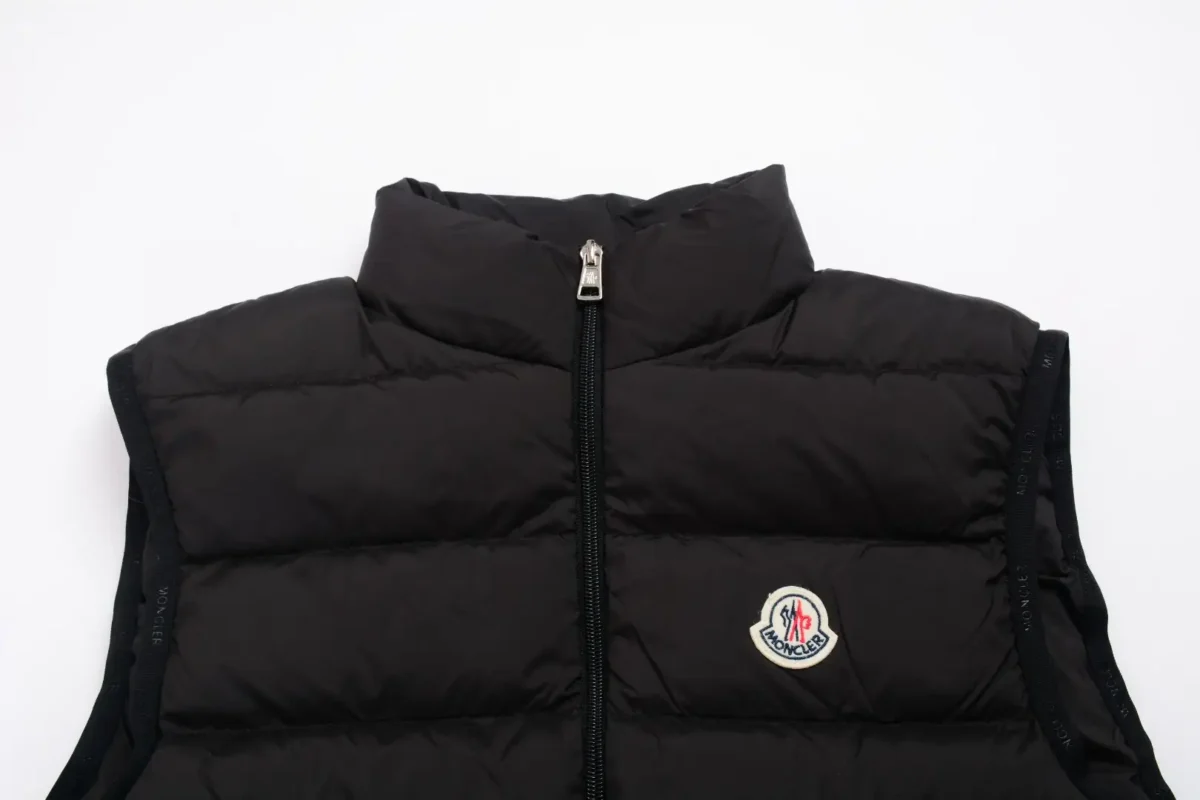 Moncler Stand Collar Vest - Image 4