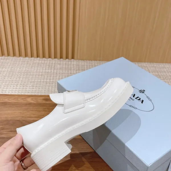 Prada Triangle Loafers