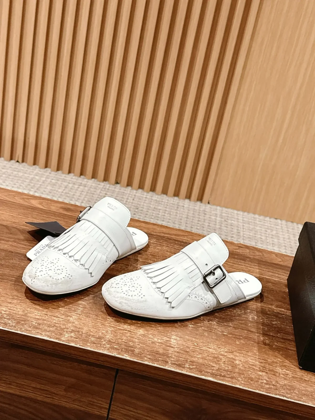 Prada Brogue Loafers - Image 2