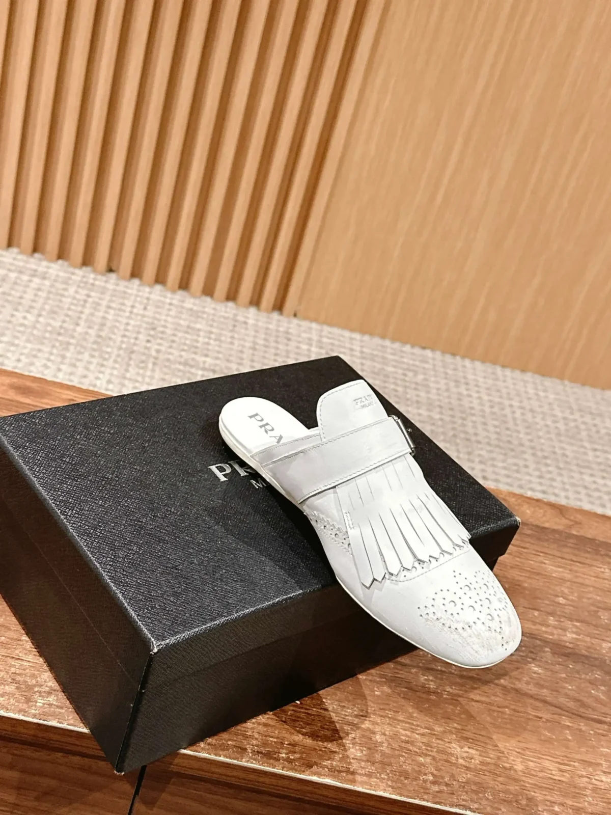 Prada Brogue Loafers - Image 4