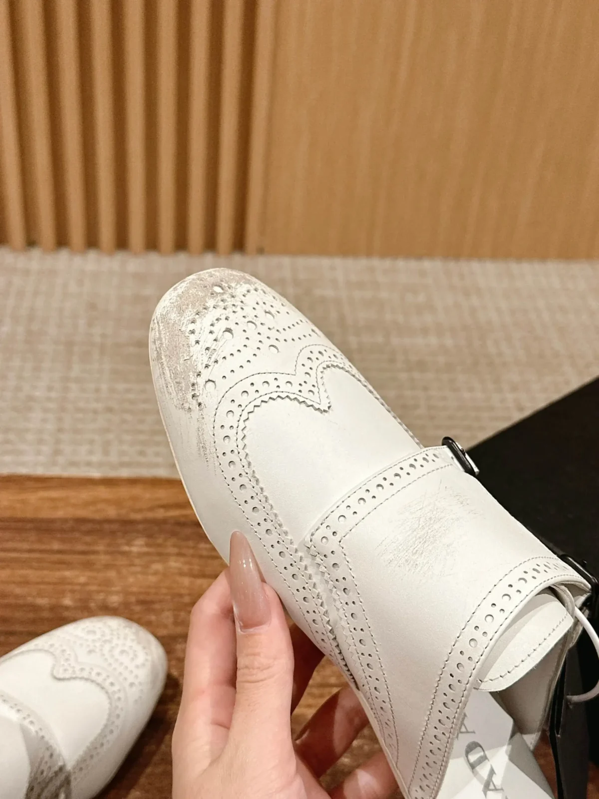 Prada Brogue Loafers - Image 8