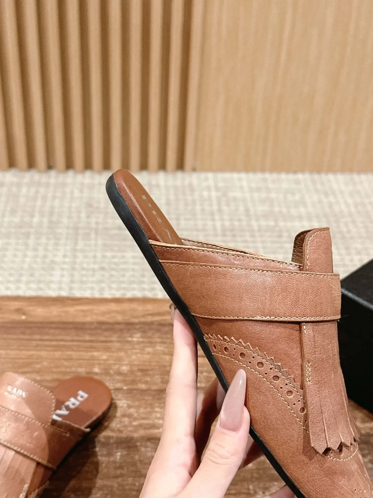 Prada Brogue Loafers - Image 6