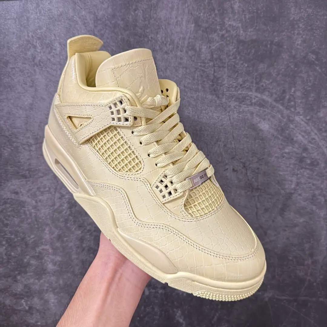 J. Balvin x Air Jordan 4 Sneakers - Image 6