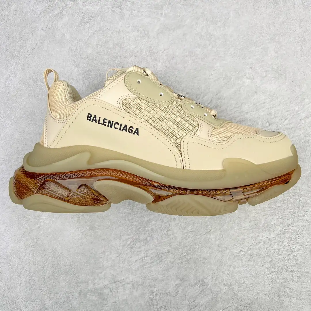 Balenciaga Triple S Clear Sole Sneakers - Image 1