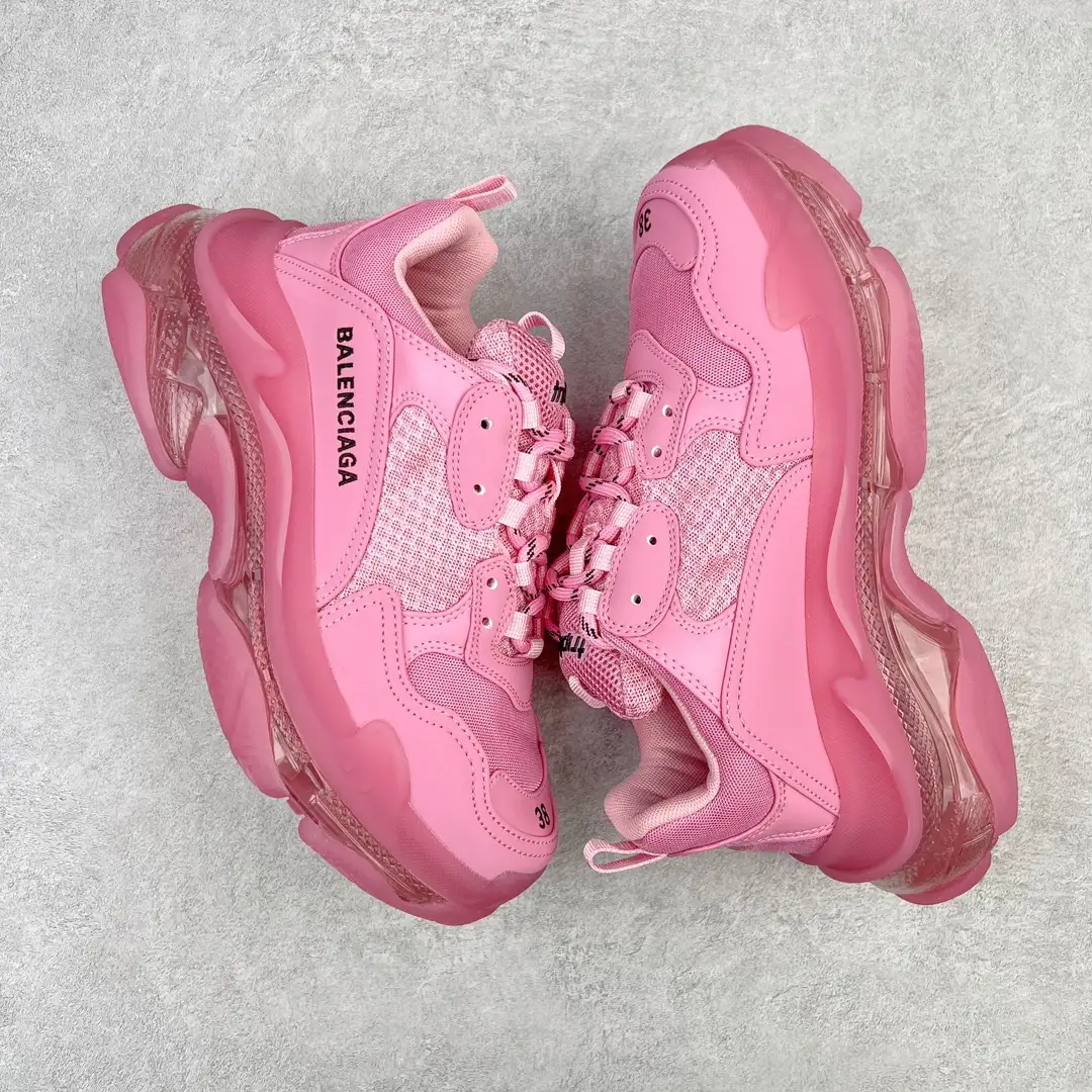 Balenciaga Triple S Clear Sole Sneakers - Image 3