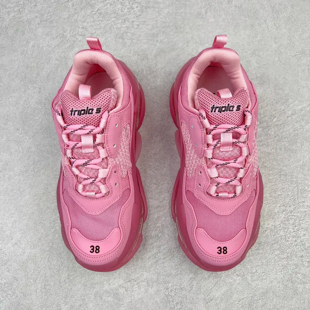 Balenciaga Triple S Clear Sole Sneakers - Image 7