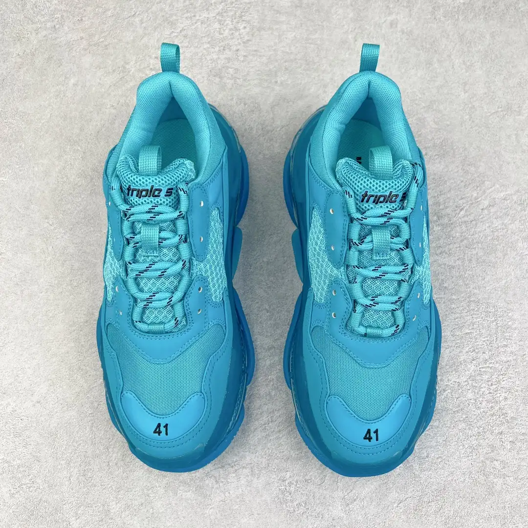 Balenciaga Triple S Clear Sole Sneakers - Image 8