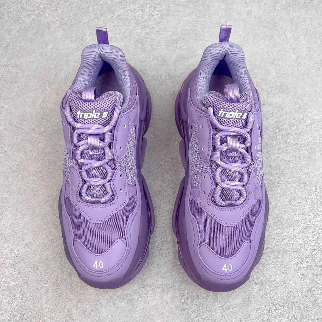 Balenciaga Triple S Clear Sole Sneakers - Image 4