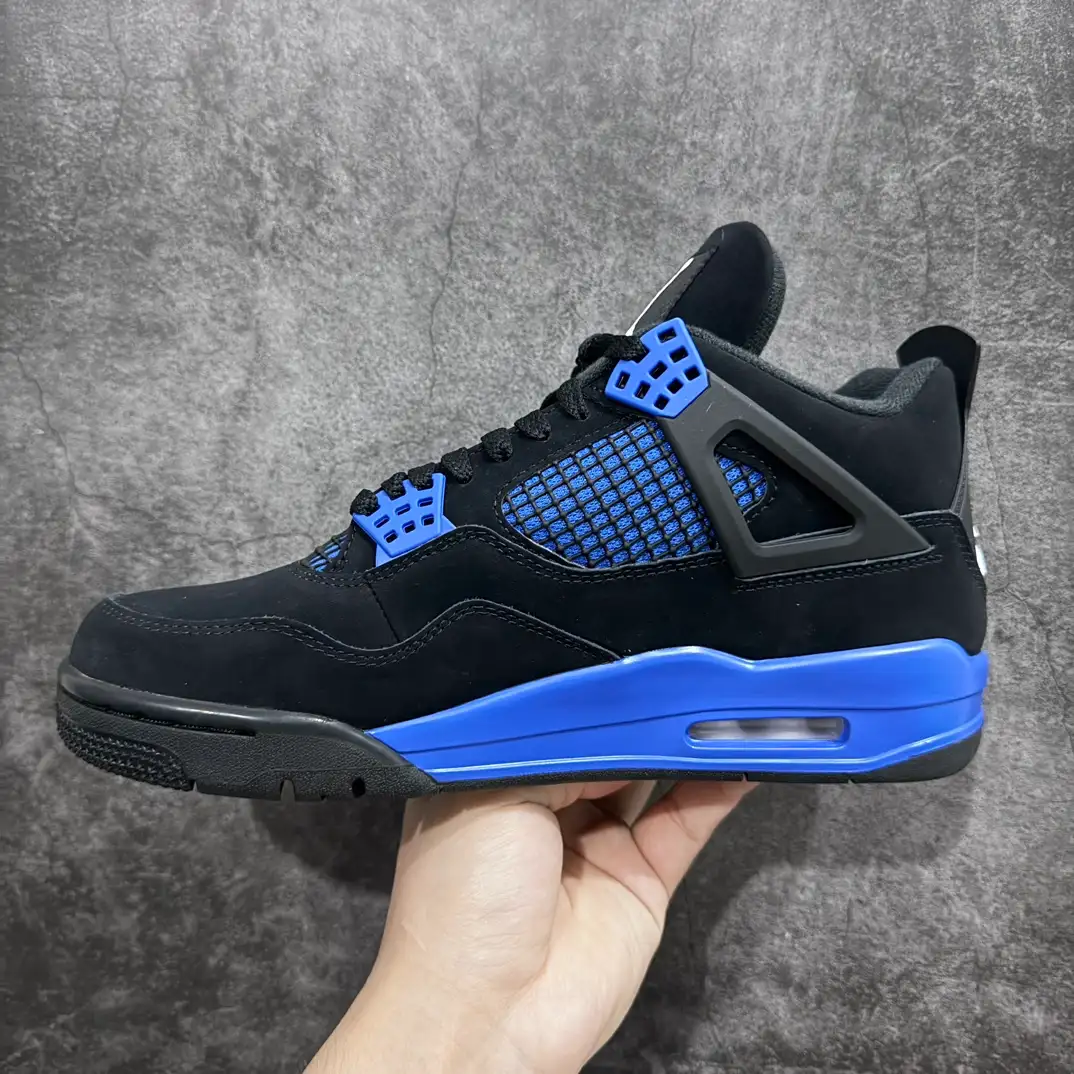 Air Jordan 4 Retro “Royal Blue” Sneakers - Image 3