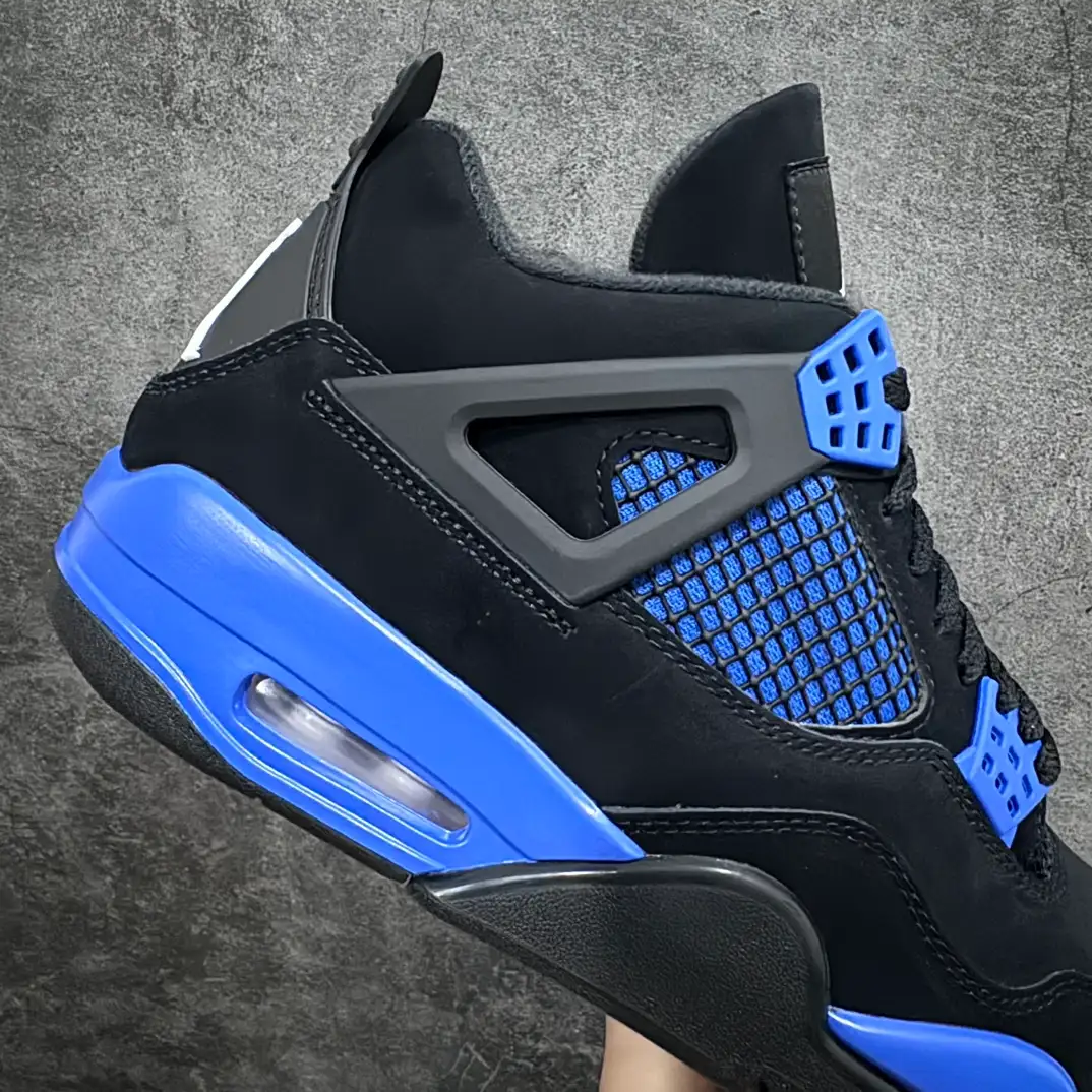 Air Jordan 4 Retro “Royal Blue” Sneakers - Image 9