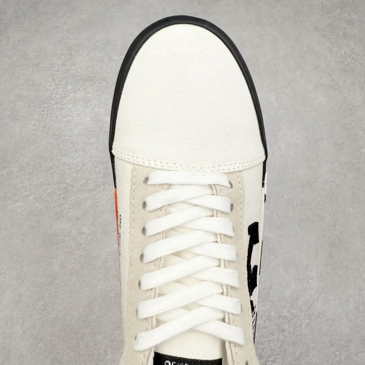 Off-White Canvas Sneakers - Image 2