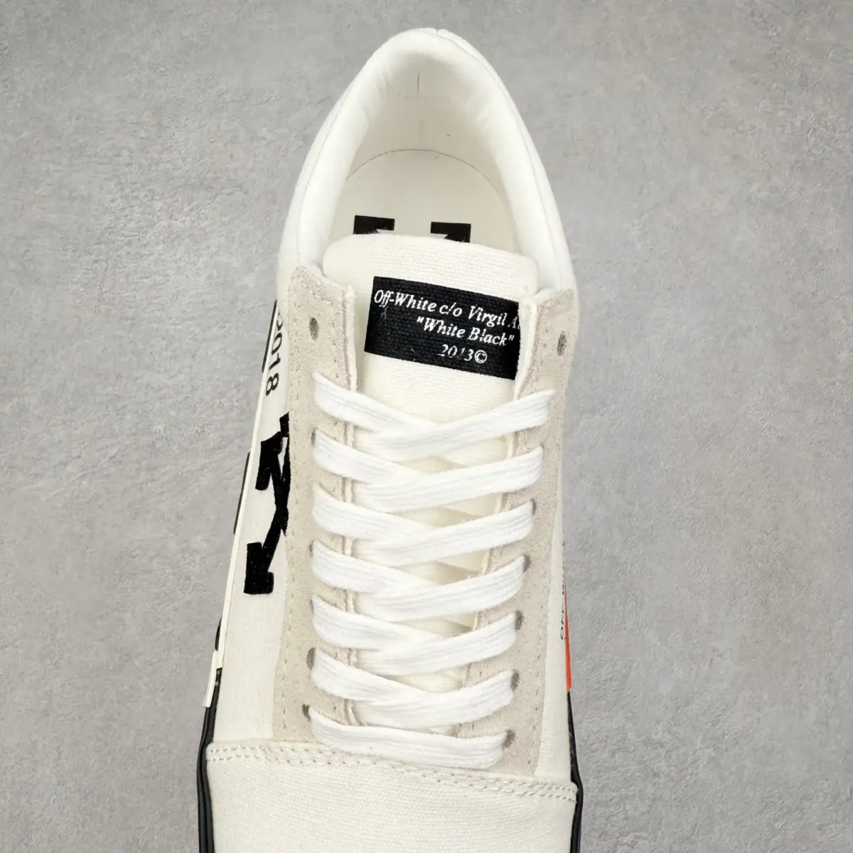 Off-White Canvas Sneakers - Image 4