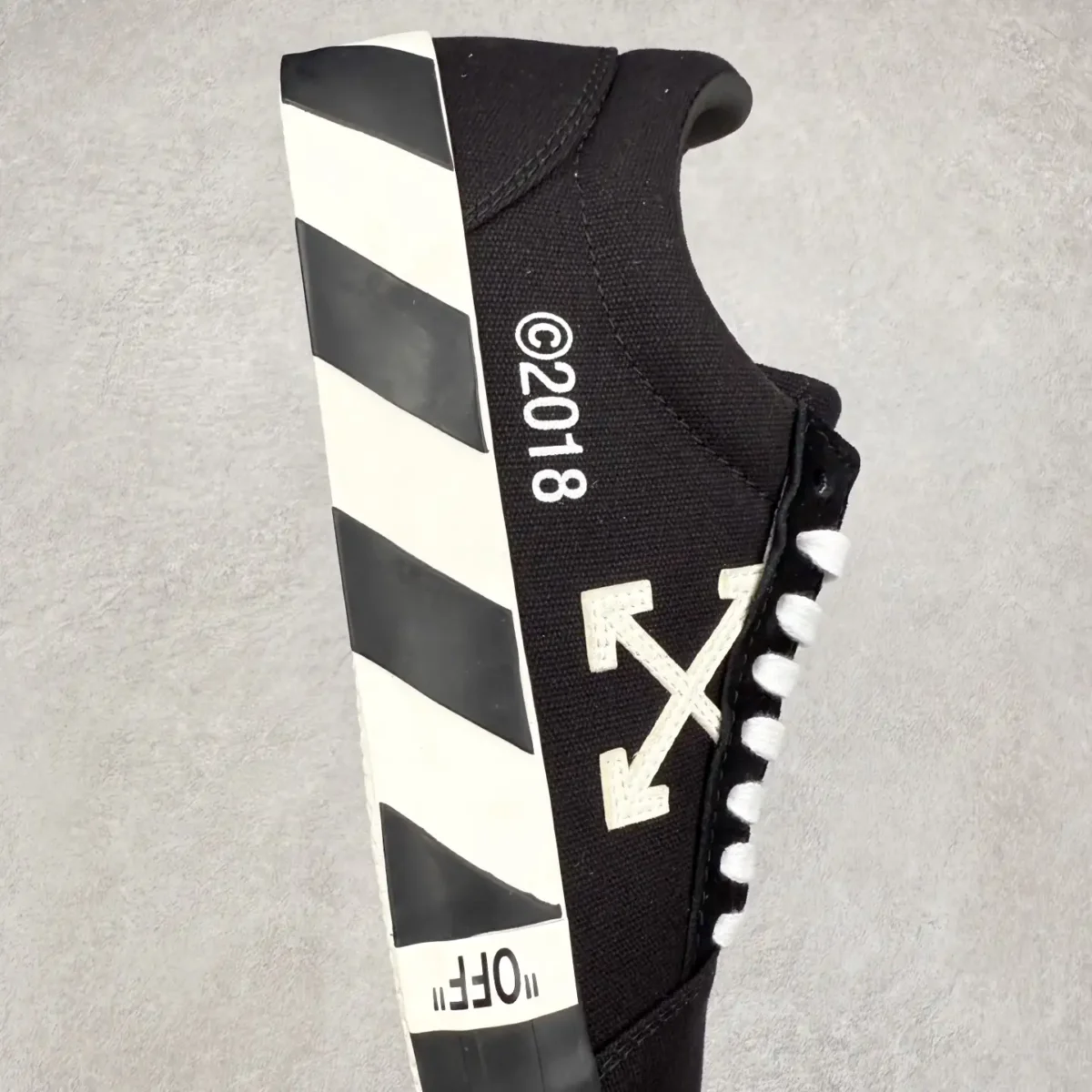 Off-White Canvas Sneakers - Image 6