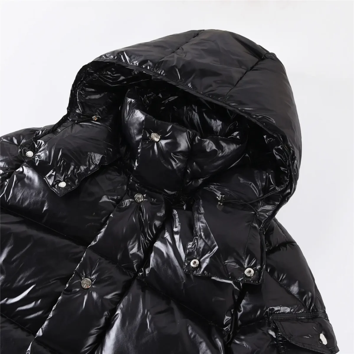 Moncler Long Down Jacket - Image 3