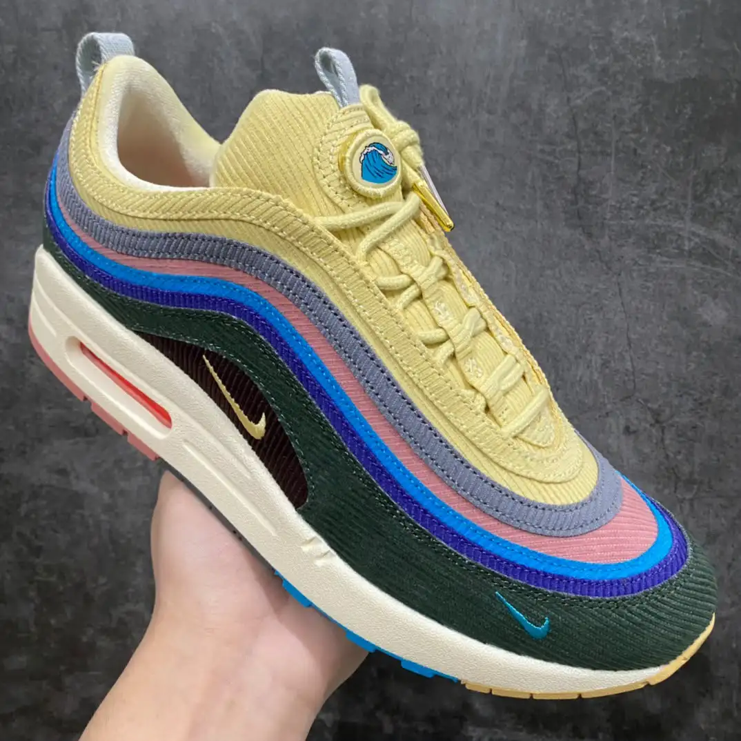 Nike Air Max 97 Corduroy Blue - Image 3