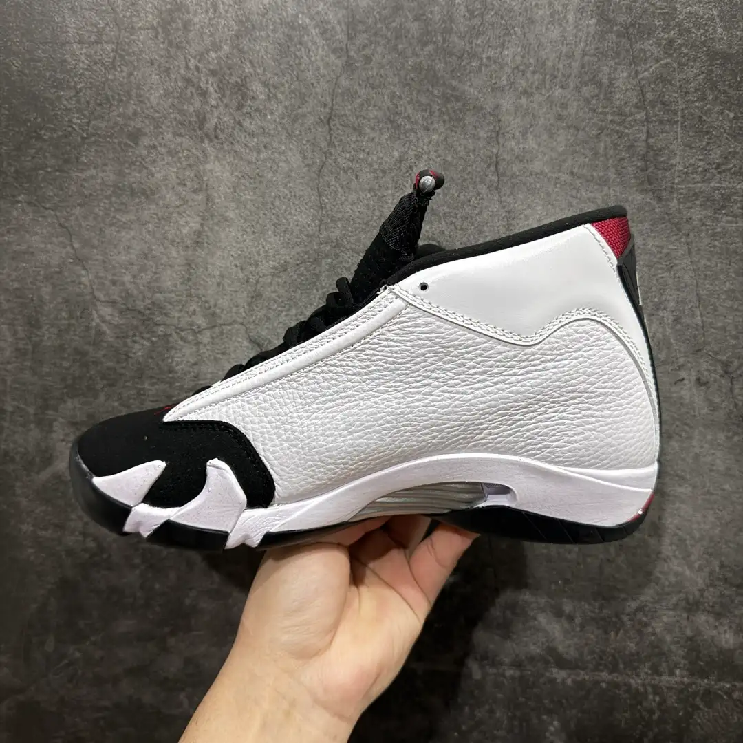 Air Jordan 14 Black Toe Sneakers - Image 5