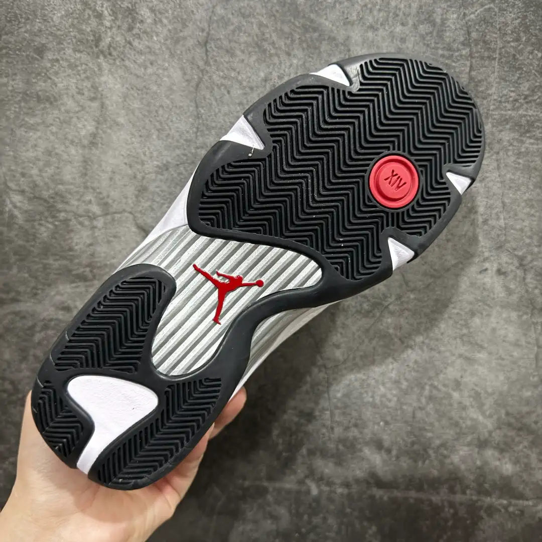 Air Jordan 14 Black Toe Sneakers - Image 9