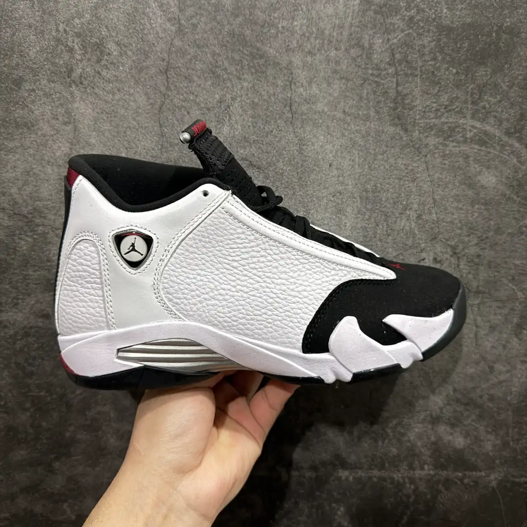 Air Jordan 14 Black Toe Sneakers - Image 1