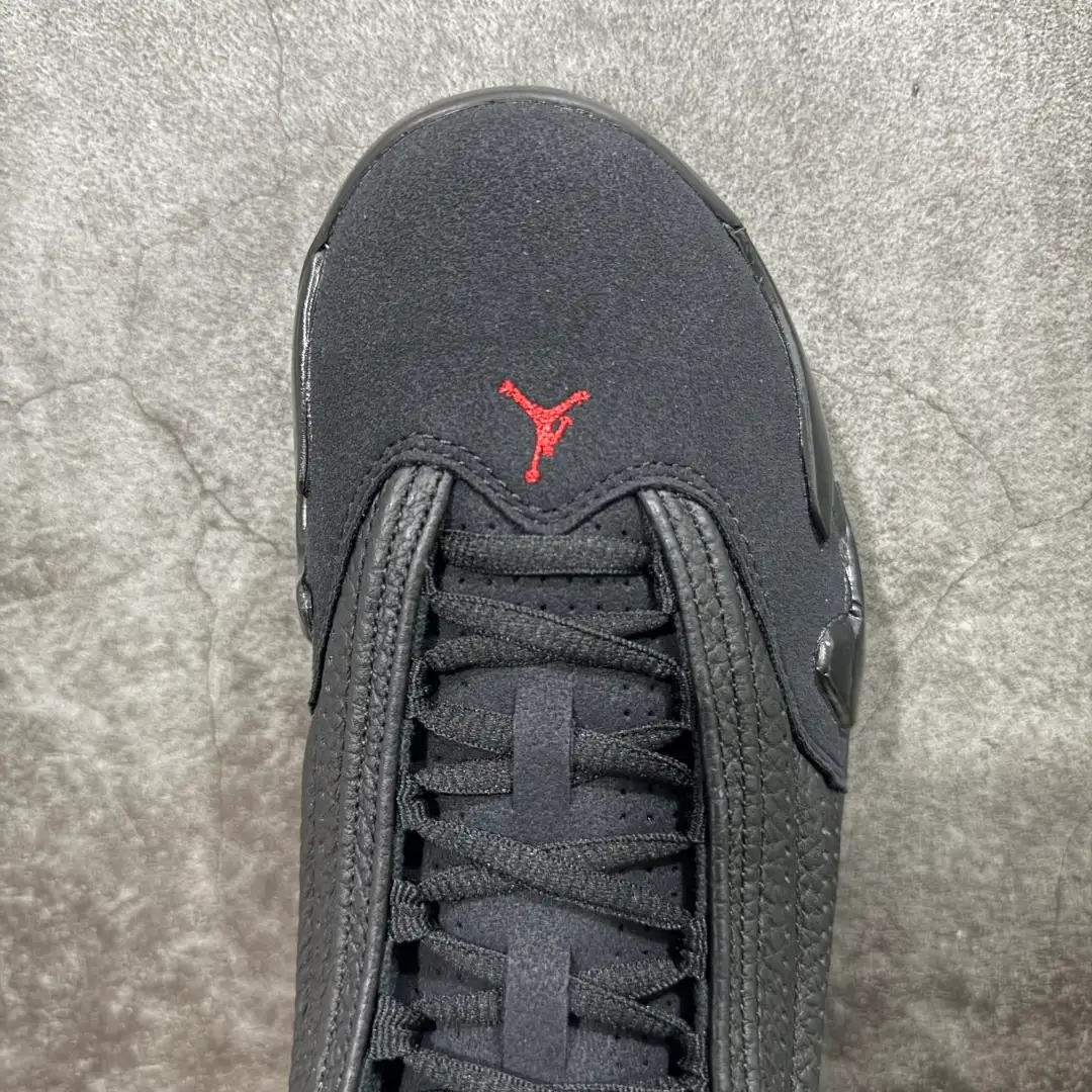 Air Jordan 14 Retro Black Red Sneakers - Image 3