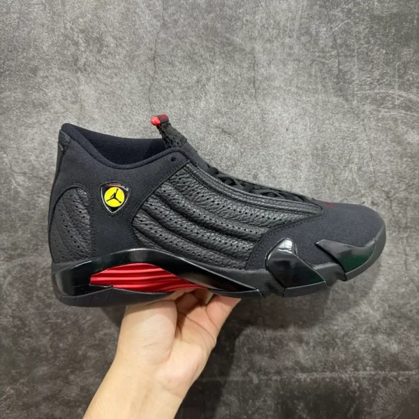Air Jordan 14 Retro Black Red Sneakers