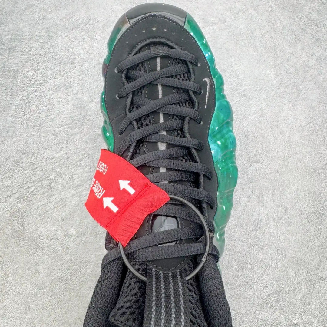 Nike Galaxy Green Foamposite Sneakers - Image 2