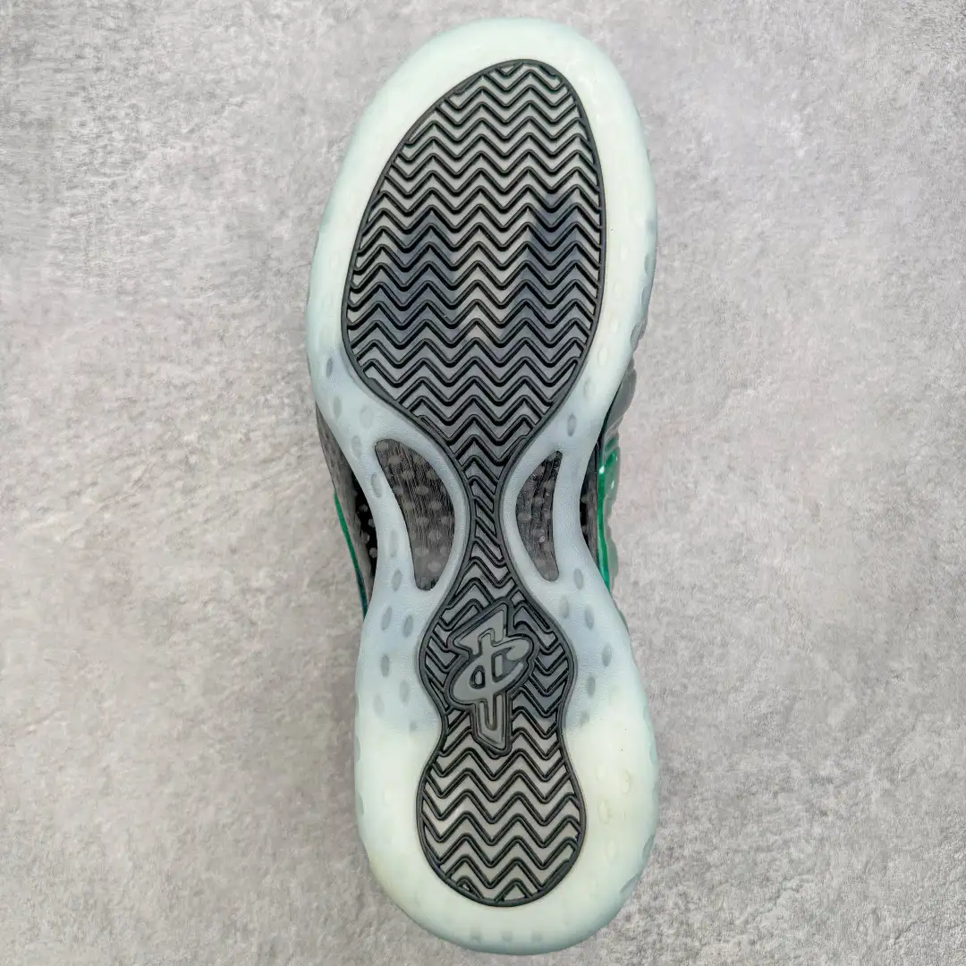 Nike Galaxy Green Foamposite Sneakers - Image 5