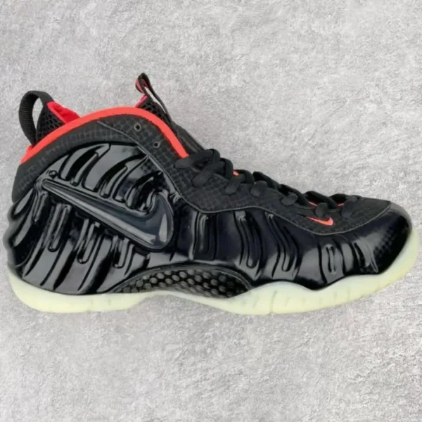 Nike Black Coconut Foamposite Pro Sneakers