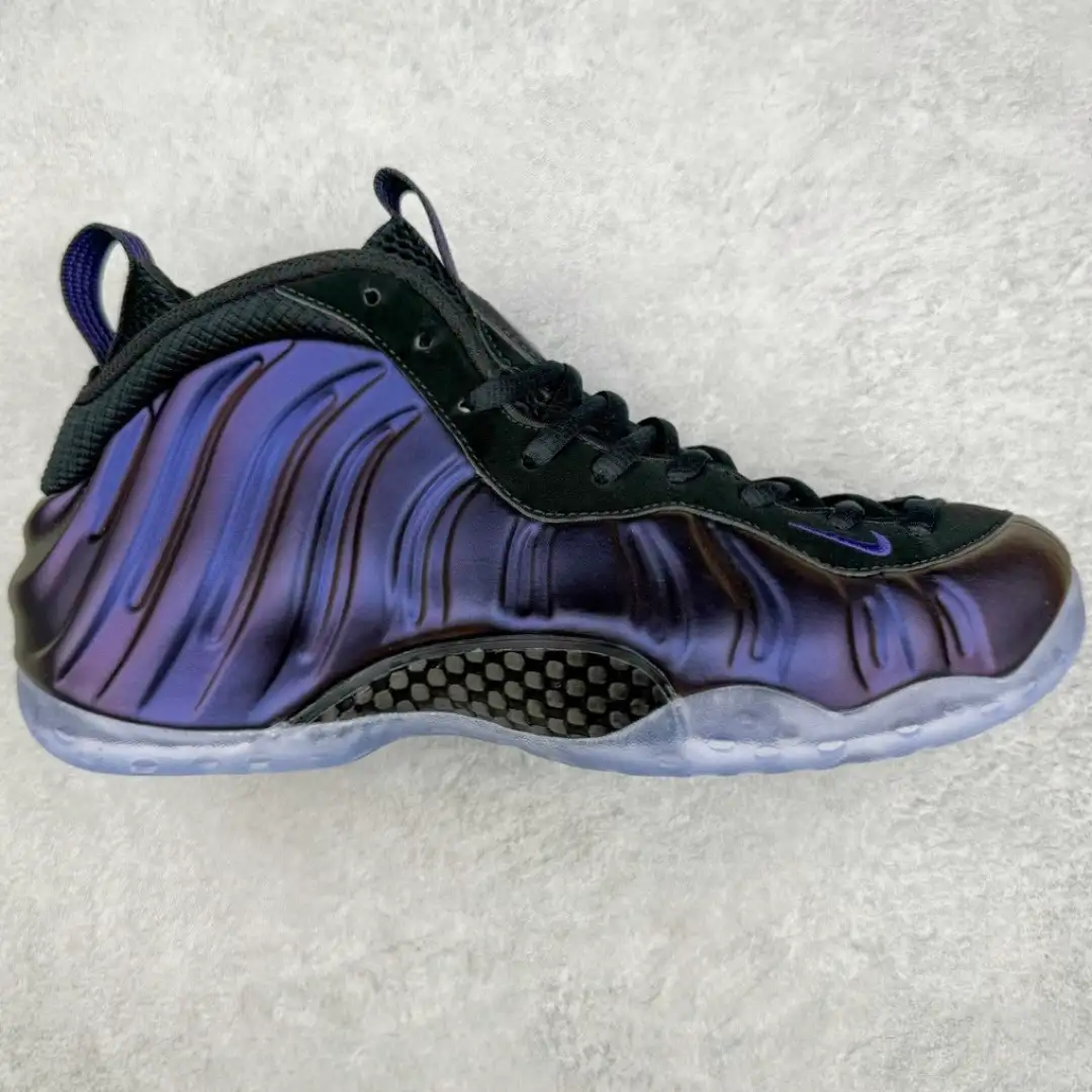 Nike Eggplant Foamposite One Sneakers - Image 1