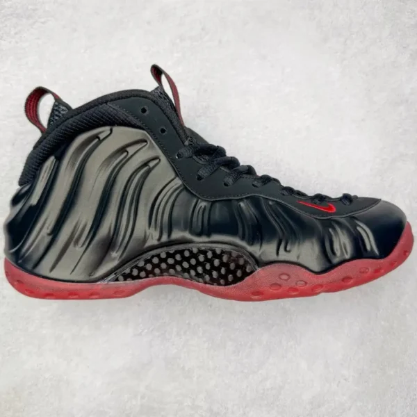 Nike Black Red Foamposite One Sneakers