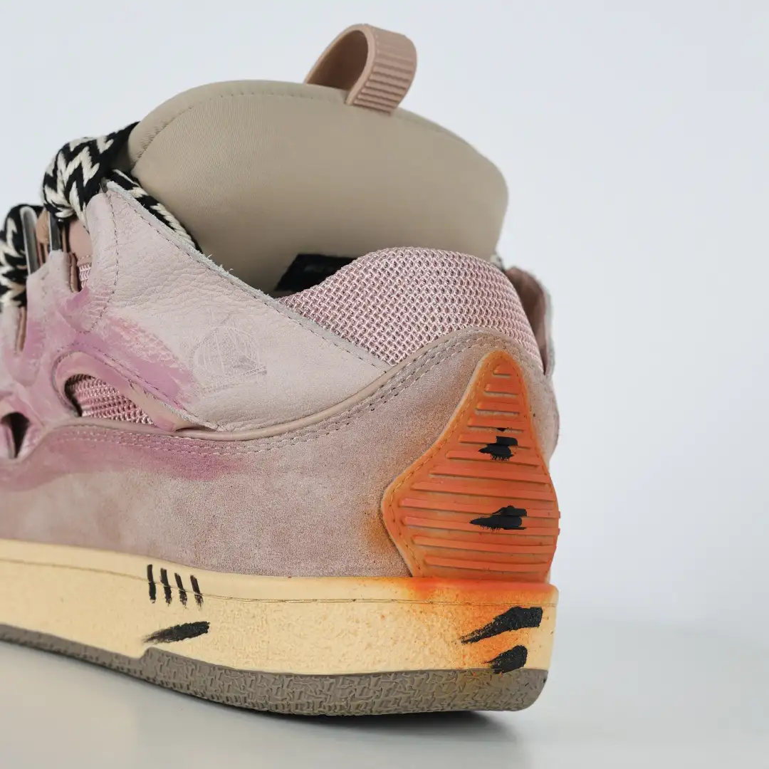 Lanvin Curb Splatter Sneakers - Image 5