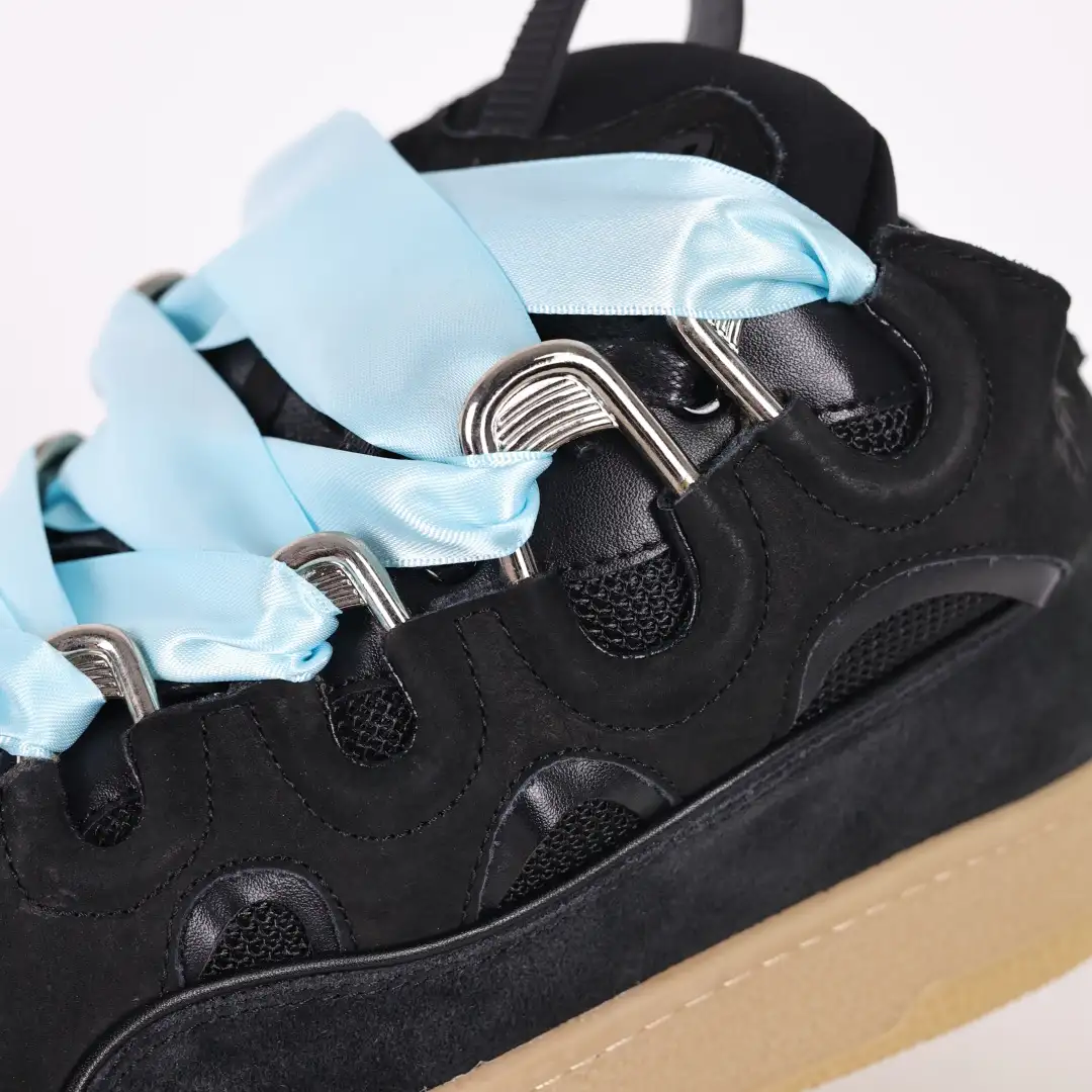 Lanvin Curb Splatter Sneakers - Image 8