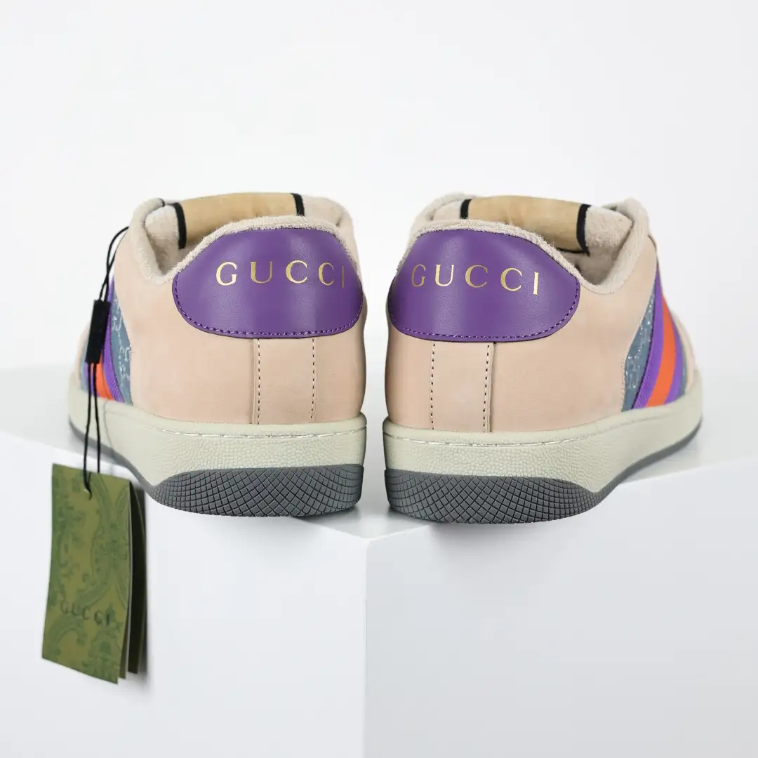 Gucci Screener Sneakers – Purple Denim - Image 8