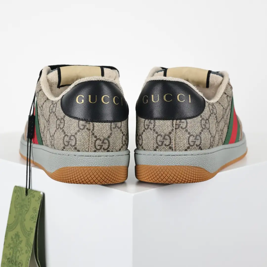 Gucci Screener GG Sneakers – Vintage Brown - Image 8
