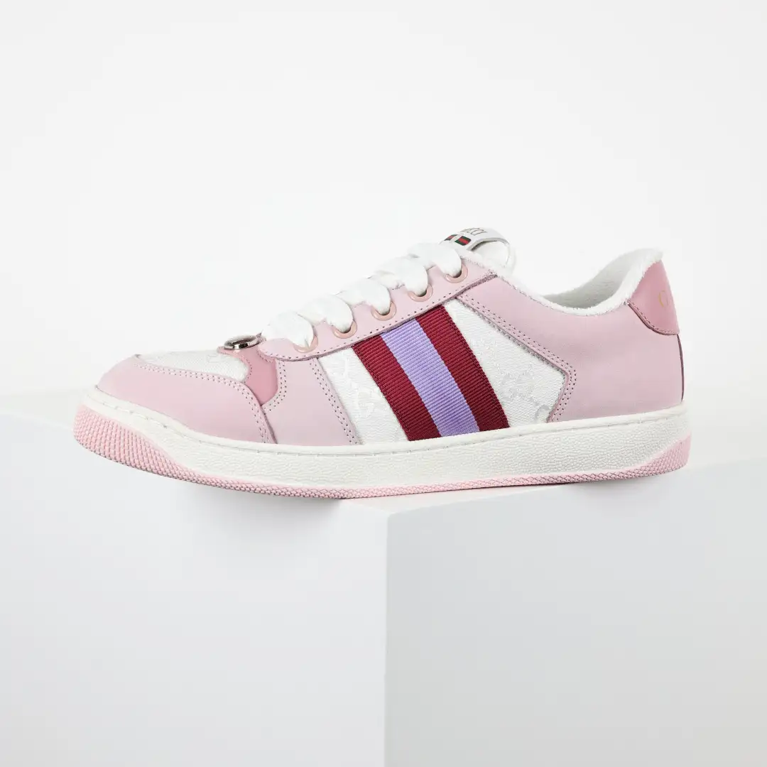 Gucci Screener Sneakers – Gradient Purple - Image 9