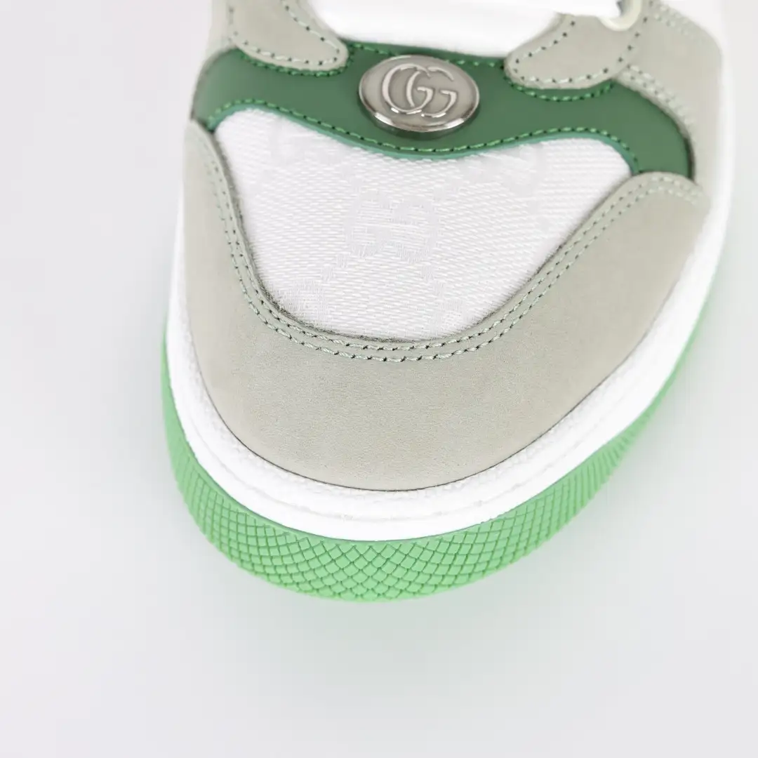 Gucci Screener Sneakers – Green Apple - Image 7
