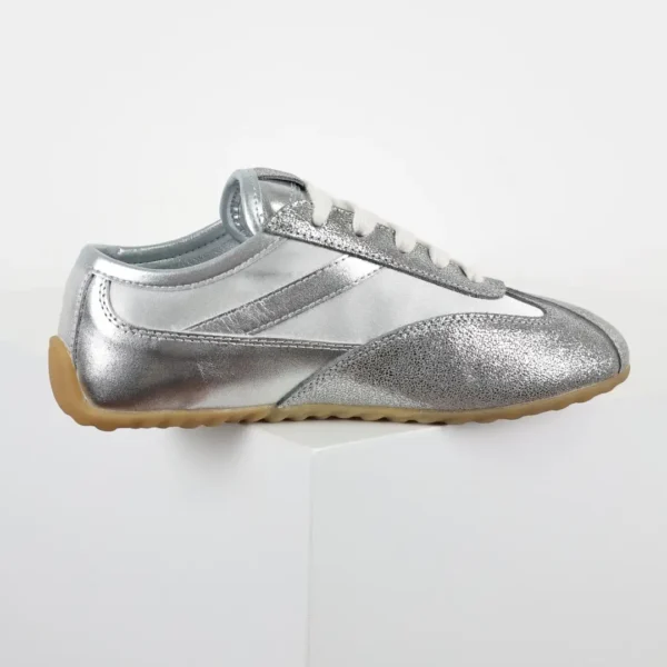 McQueen Boxe White/Silver Sneakers