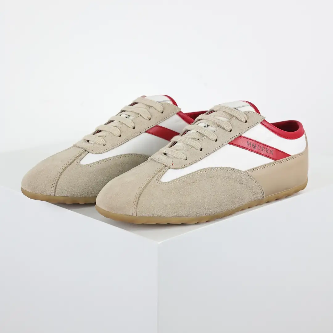 McQueen Boxe Suede Sneakers - Image 3