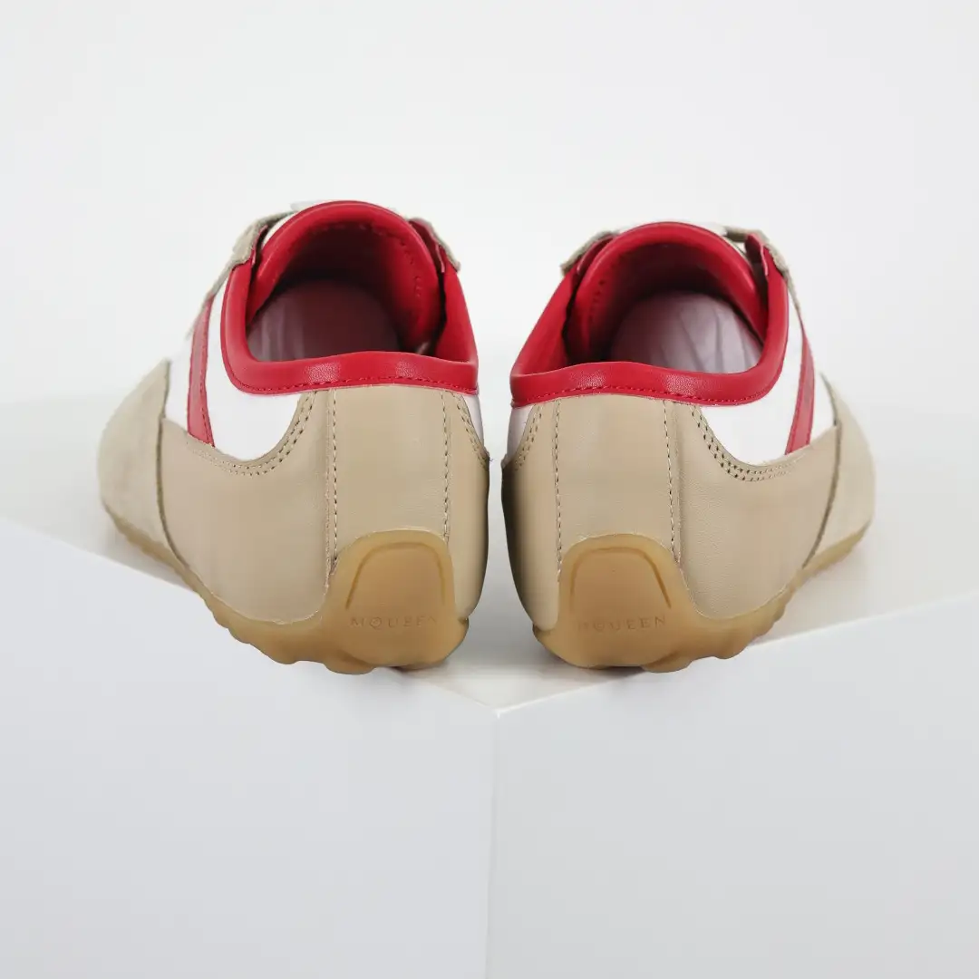 McQueen Boxe Suede Sneakers - Image 8