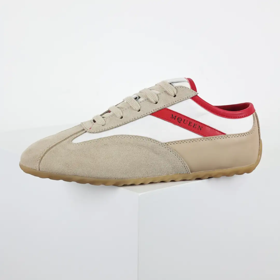 McQueen Boxe Suede Sneakers - Image 7
