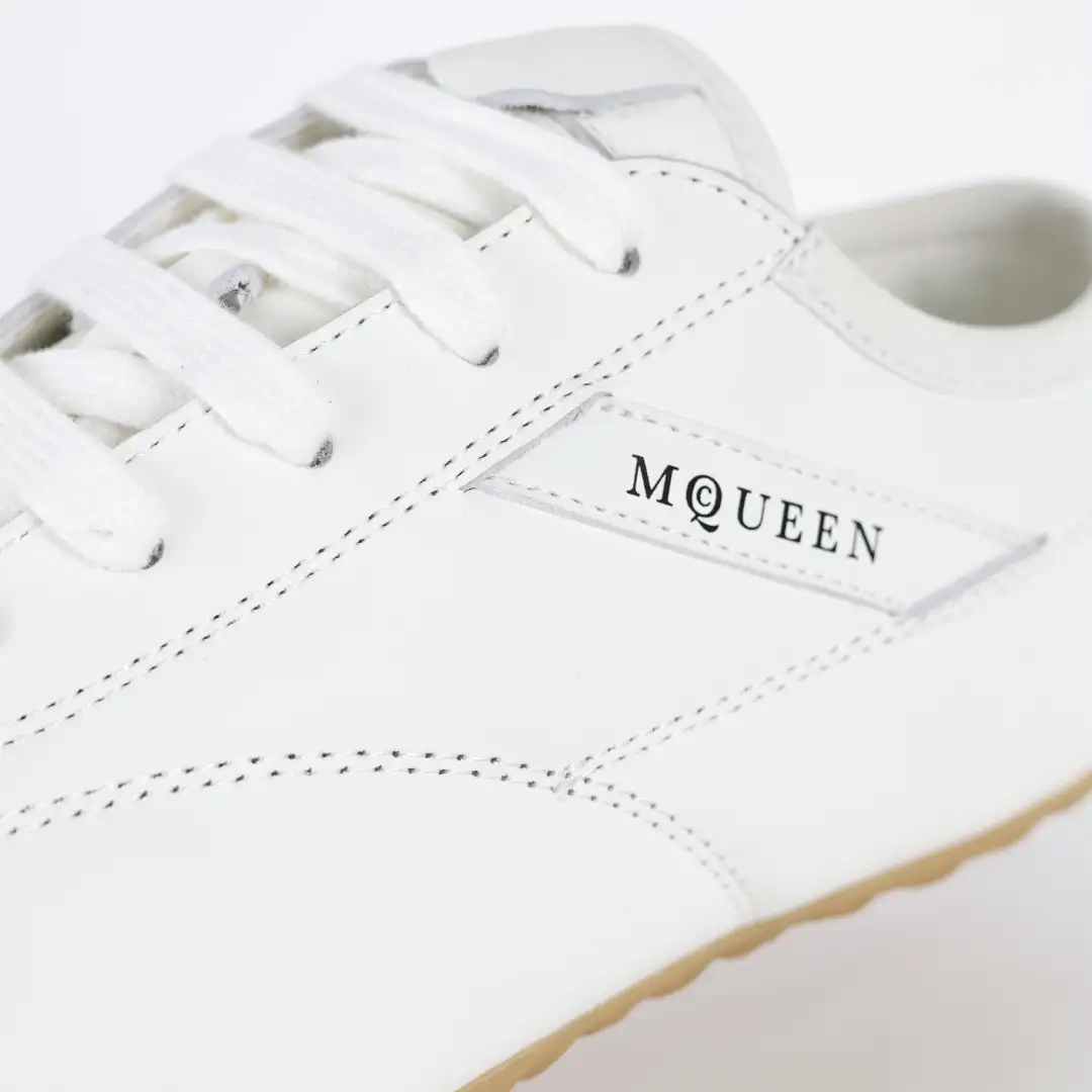 McQueen Boxe Cream Sneakers - Image 7